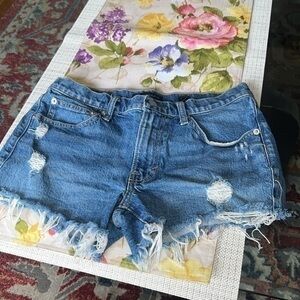 🍀 Lucky Brand denim cutoff shorts size2/26